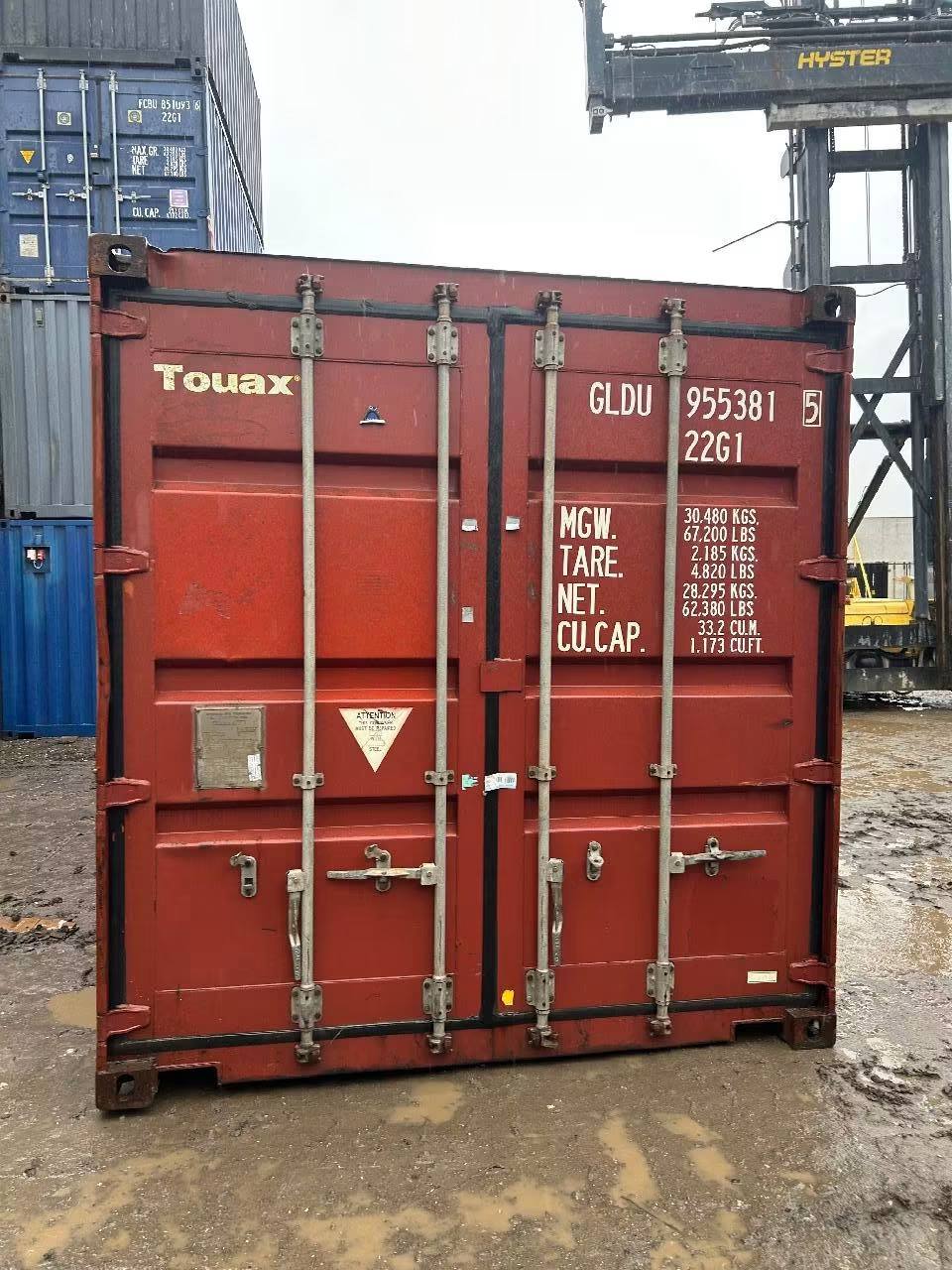 Brugt 20 fods - CSC-Godkendt container