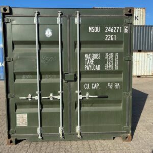 Brugt 20 fods container – klar til brug!