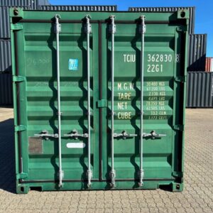 Brugt 20 fods isoleret container – klar til brug!