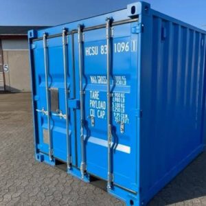 Brugt 8 fods isoleret container – klar til brug!
