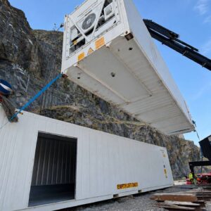 Fryse container 40 fods