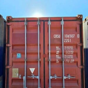 Container 20 fods isoleret