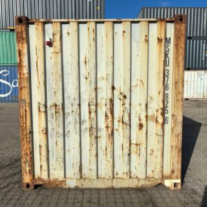 Brugt 20 fods isoleret container med EL pakke – klar til brug!