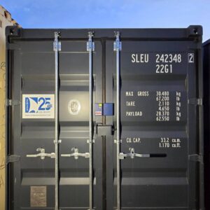Brugt 20 fods isoleret container – klar til brug!