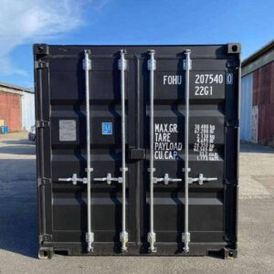 Brugt 20 fods isoleret container – klar til brug!