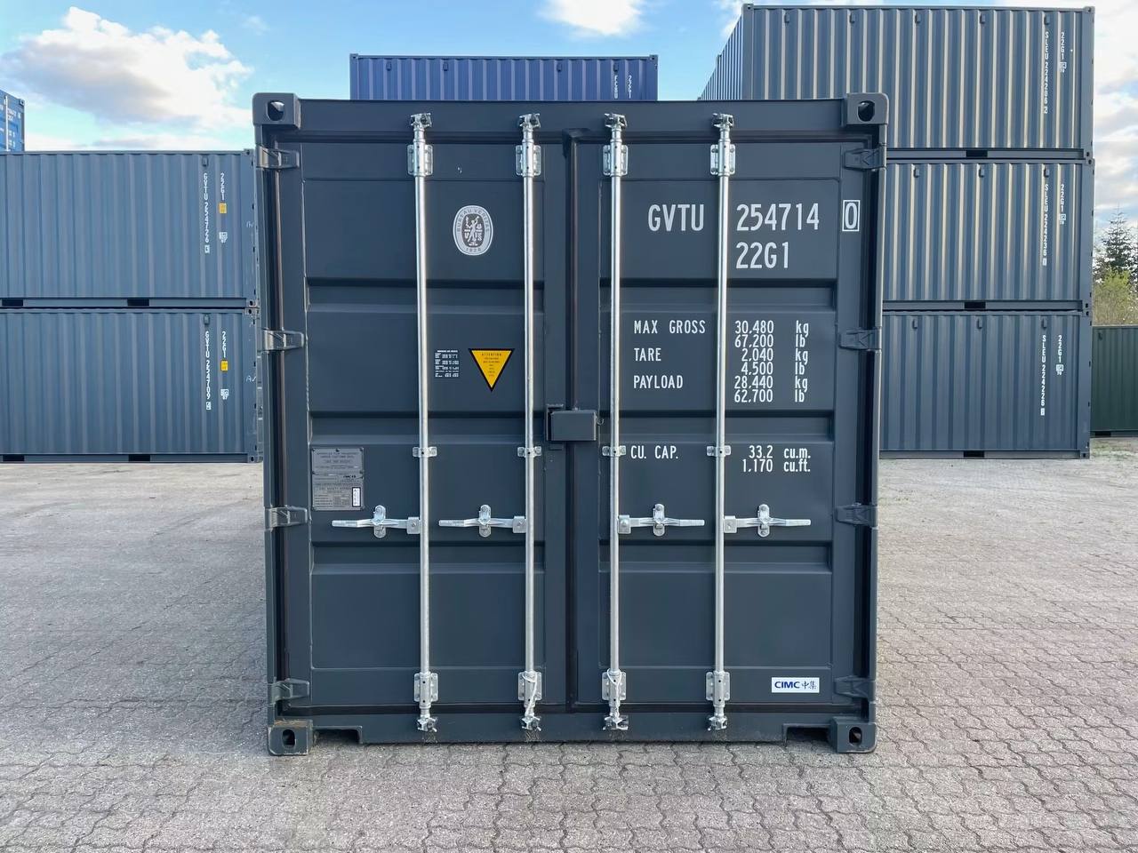 NY 20 fods Isoleret Container