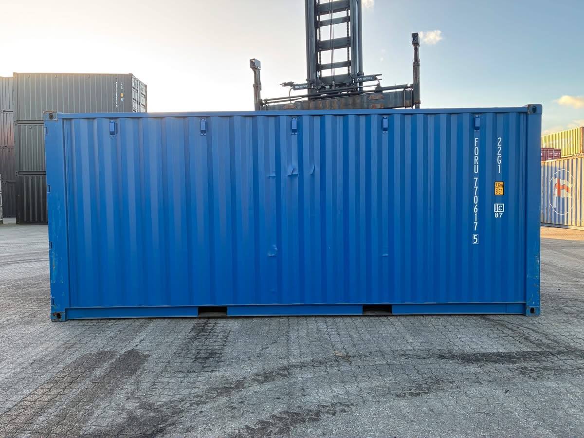 Brugt 20 fods container – klar til brug! – Image 3