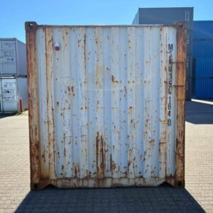 Brugt 20 fods isoleret container med EL pakke – klar til brug!