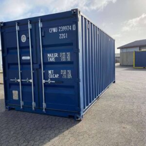 Brugt 20 fods isoleret container – klar til brug!