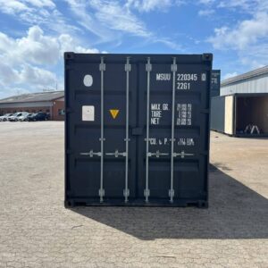 Brugt 20 fods isoleret container – klar til brug!