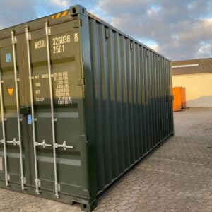 Brugt 20 fods isoleret container – klar til brug!
