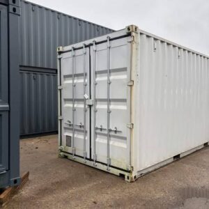 Brugt 20 fods isoleret container – klar til brug!