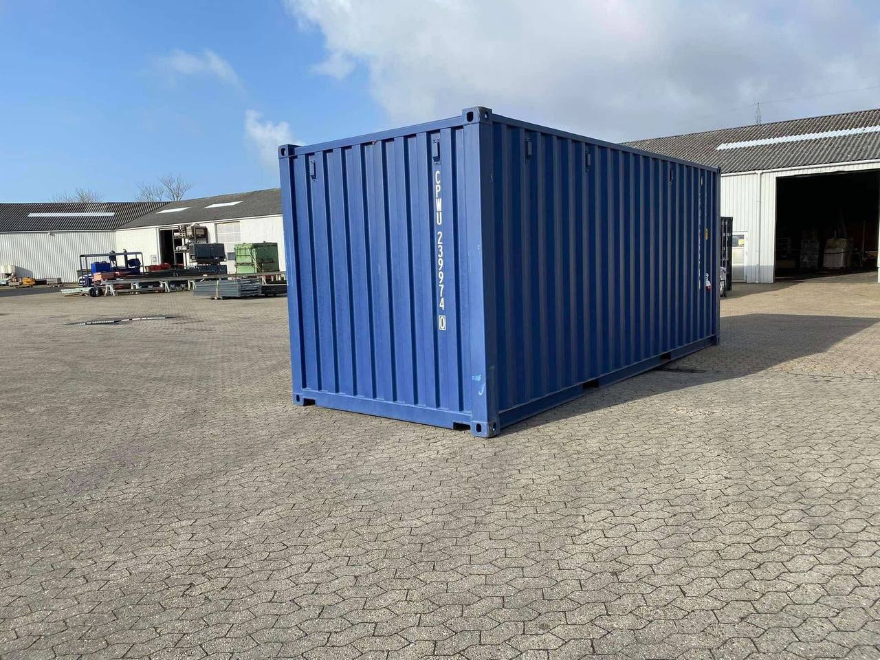 Brugt 20 fods isoleret container – klar til brug! – Image 3