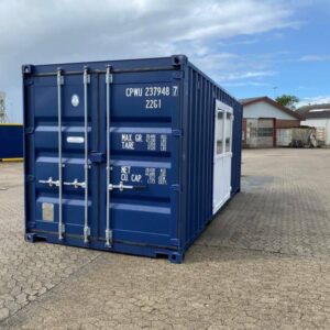 Brugt 20 fods isoleret container – klar til brug!
