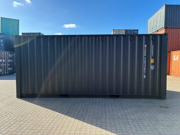 Brugt 20 fods container – klar til brug! – Image 5
