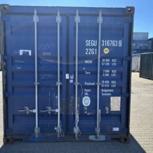 Brugt 20 fods isoleret container – klar til brug!