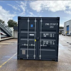 Brugt 20 fods isoleret container – klar til brug!
